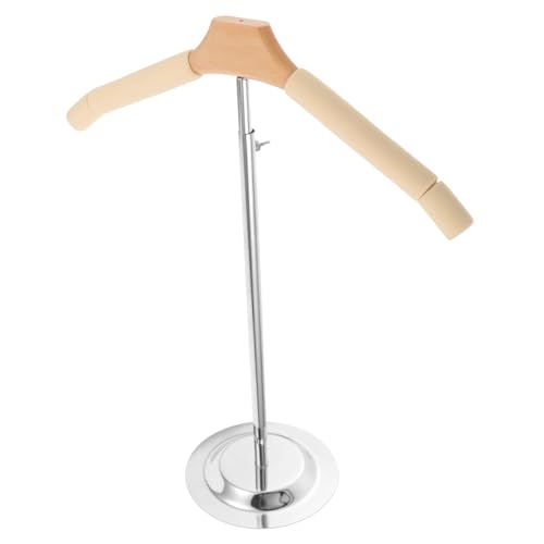 OUNONA Adult Clothes Hanger T-shaped Display Stand Compact Lightweight Space-saving