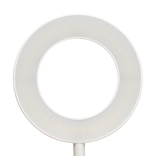 Amazon Basics 9W, Dimming Halo Rechargeable Table Lamp, 3 Colors (Cool