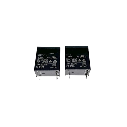 Relé HF25F-012-H4 12V de 4 pines para solucionar bloqueos eléctricos en electrodomésticos