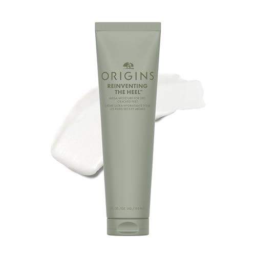 Origins Reinventing the Heel Foot Cream for Dry, Cracked Feet | Soothes Dry Skin | With Shea Butter, Jojoba Oil & Salicylic Acid, 5 Fl Oz