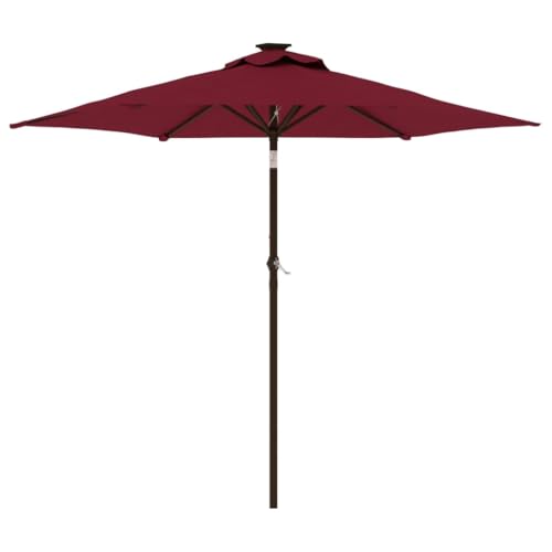 Parasol de jardin inclinable pour des déjeuners à l'ombre sur la terrasse