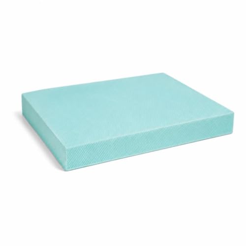 Colchoneta equilibrante de entrenamiento de balance, espuma acolchonada, suave para convalecencia, verde océano, 40cm