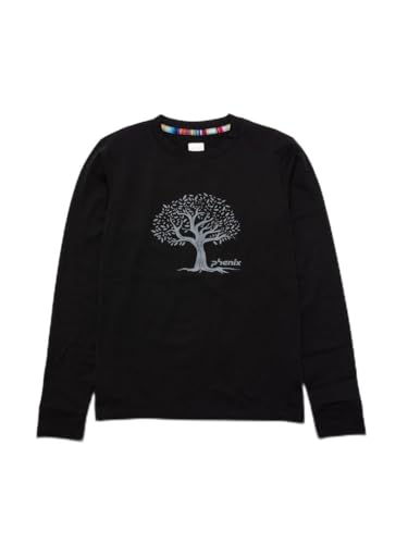 [フェニックス] 長袖 グラフィックTシャツ レディース S BLACK