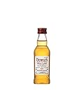 botellita miniatura whisky Dewars White Label