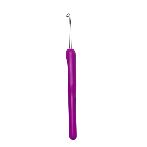 Image of Ushaworks Crochet Hook Soft Grip Crochet Needle with Aluminum Hook - Comfortable Yarn Tool for Crochet Needles, Knitting Needles, Crochet Kit, Knitting Kit, Knitting Needle Set, Crochet Needle, Crochet Set 1 Pcs (Crochet hook, 8No /4MM)