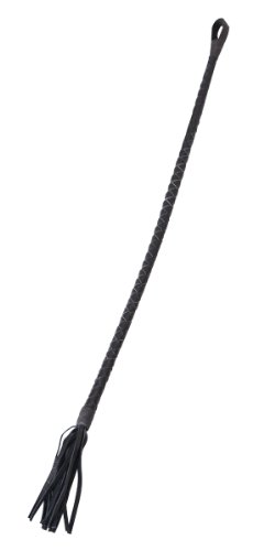 Cravaches noir 70 cm Rimba en cuir véritable d'une élégance rare