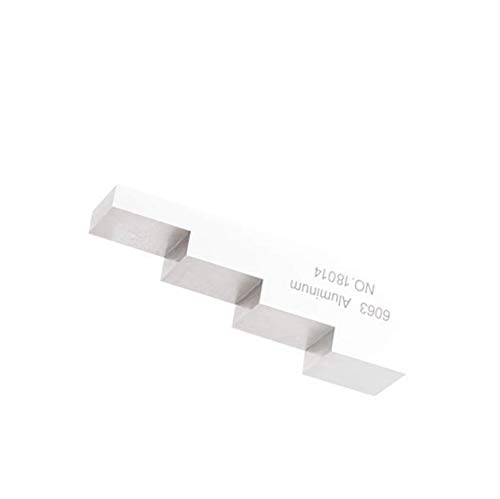 4 Step 3mm 5mm 10mm 15mm Test Calibration Block for Thickness and Linearity in NDT Testing 6063 Aluminum