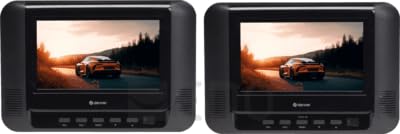 Denver MTW-793 Tragbarer DVD-Player 17.78cm 7 Zoll EEK: D (A - G) Akkubetrieb, inkl. 12V Kfz-Anschlusskabel, inkl. zweiter