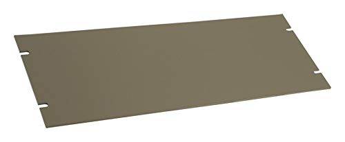 PBPA19007GY2 - Panel, Blanking, 4U, Aluminium, Grey, Standard 19 Rack Cabinets 177 mm, 482.6 mm (Pack of 2) (PBPA19007GY2)