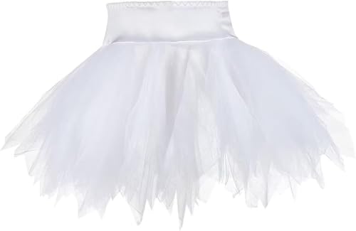 Mini Skirts for Women Tulle Tutu Petticoat Plus Size Steampunk Costume Pirate Medieval Renaissance Outfits