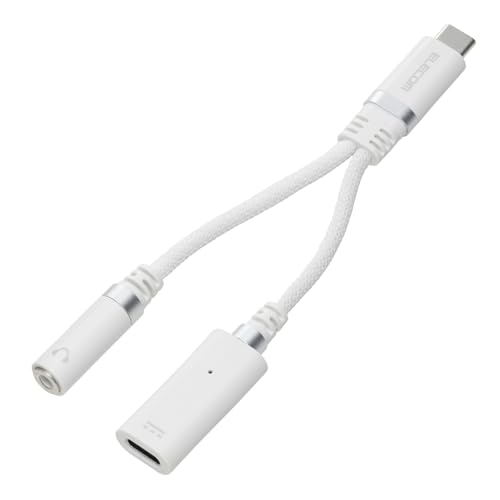 GR USB C to 3.5mm Cz ϊA_v^ I[fBI WbNϊ DAC ϋv nC] [dȂ PDΉ y y/ʘb z iPhoneEandroidΉ ubN MPA-C35DSPDWH