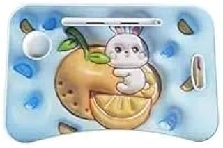 طاولة دراسة أرنب من Next Store قابلة للطي، مكتب لابتوب محمول للسرير والأرض، متعددة الاستخدام مع حامل أكواب وفتحة تابلت، مثالية للرسم وتناول الطعام والواجبات