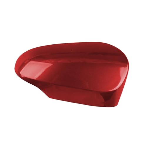 Car Right Side Wing Rearview Mirror Cover Cap Compatible With Toyota Yaris 2012 2013 2014 2015 2016 2017 2018 2019 2020 Red