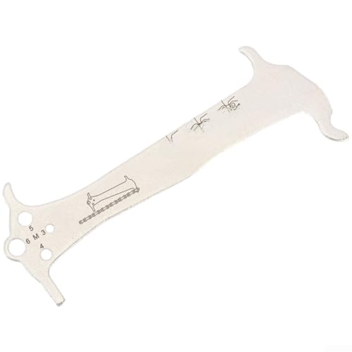 3 in 1 Bike Chain Wear Check Tool Gauge Ruler Stainless Steel for Mountain Road Racing for Bikes Maintenance Kit
