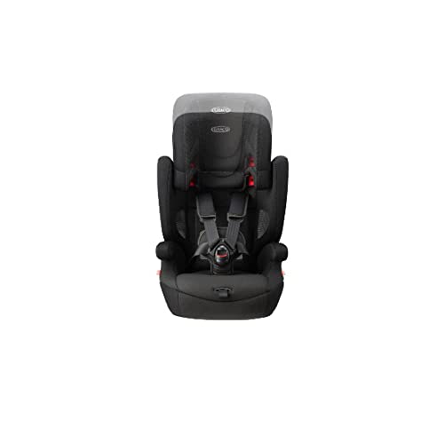 Image of Graco Airpop Baby Car Seat-Forward Facing-with Air Holes-1Y to 11Y (Upto 36Kg) - Simple Black