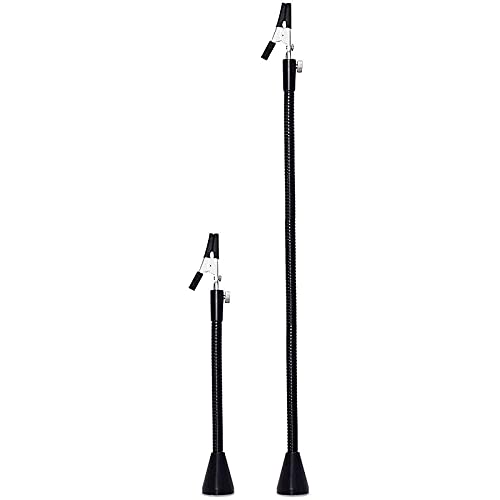 Toolour Magnetic Helping Hands Third Hand Tool 2 Flexible Metal Arms Alligator Clips Strong Magnet Base - Can Be Put Anywhere for Automobile Electronics Soldering Jewelery Painting Art Crafts Hobby