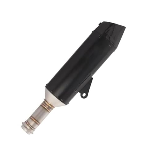 Embout d'échappement moto à enfiler tuyau noir modifié Husqvarna Svartpilen 701 2021-2025
