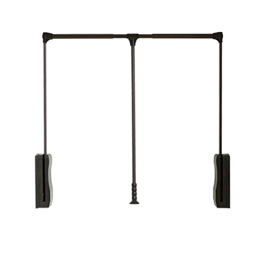 Tringle de placard coulissante réglable pour simplifier la routine du matin