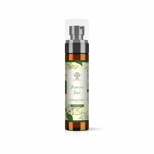 Image of Room & Linen Spray 100ml Alcohol Free Air Freshener – Long Lasting Home Fragrance Mist for Bedroom, Bathroom, Car & Fabric Freshener – 12 Scents Available (Jasmine Dew)