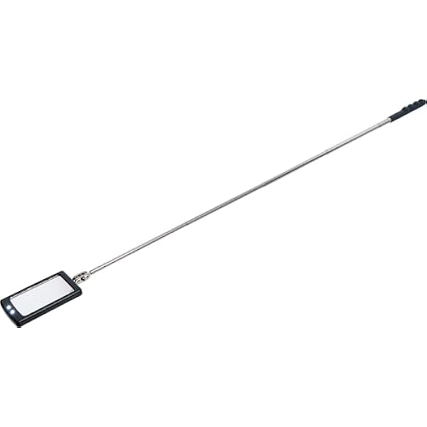 BGS Diy 99302 Teleskopowe lusterko inspekcyjne z oświetleniem LED 290 - 876 mm