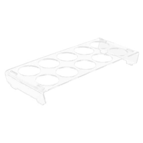 Yardenfun 冷蔵庫用卵ホルダー 大容量エッグホルダー 卵形スロット設計 押し出し防止 卵転がり防止 飲食店や家庭向け