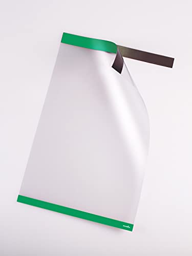 Cadres pour posters et affiches A5 horizontaux vert pour vitrines de magasin et murs
