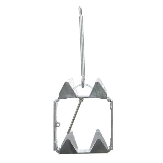 Seachoice 43780 Hot-Dipped Galvanized Steel Fold-and-Hold Anchor, 19 Pounds