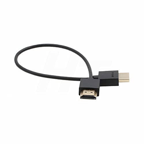Image of Thin Soft HDMI to HDMI 2.0 4K Cable for ZCAM E2 Sony FS5 Canon C700 Panasonic GH5 Blackmagic Camera ATOMOS Ninja V Portkeys Monitor 50cm