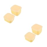 Warmhm 2 Sätze Käseglocken Frischhaltedosen Große Und Kleine Käseboxen Für Kühlschrank Zur...