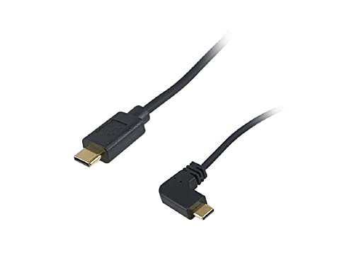 Equip 128889 USB 2.0 C to C 90° Angled Spiral Cable Male/Male 1.0 m - Image 2