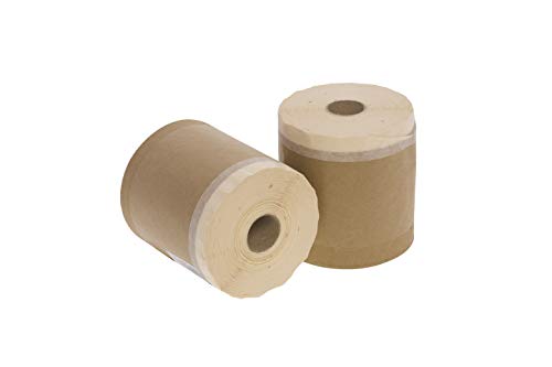 PREMIUN PROFESIONAL Rollo de cinta de pintor- carrocero + papel protector 10 cm x 45 metros (2 UD). OFERTA ESTE MES- ENVIO GRATIS 24/48 H (DIAS LABORABLES)