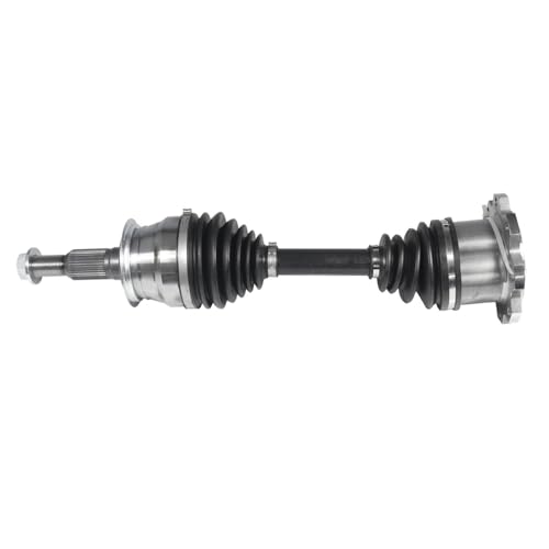 Image of Detroit Axle - Front CV Axles for 2011-2019 Chevrolet Silverado 2500 HD 3500 HD GMC Sierra 2500HD 3500HD 2011-2018 Silverado 2500, CV Axle Shafts Assembly Replacement