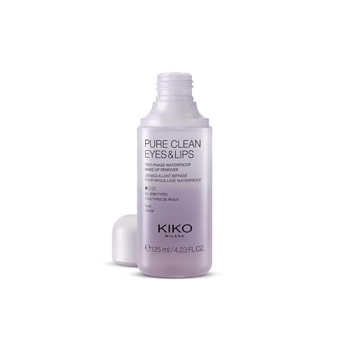 KIKO Milano Pure Clean Eyes & Lips | Desmaquillante Bifásico Para Ojos Y Labios
