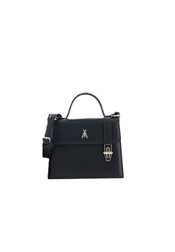 Sac à main cuir noir Patrizia Pepe le format idéal contre l'encombrement