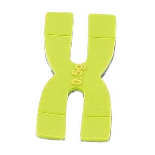 SUPVOX Weighted Tapes for Racket Balance 0.5g Silicone Strips for Tennis Badminton Rackets
