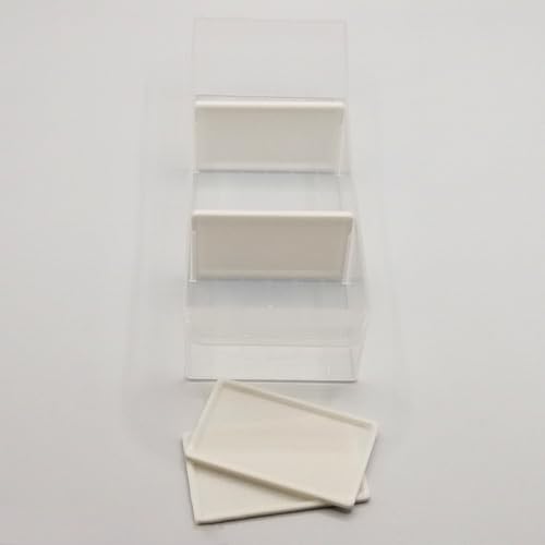 60 Stück Ersatz Trenner Trennwand passend für Stanley Kleinteilemagazin 1-93-980 1-93-981 Weiß - Sortimentskasten Organizer Ersatzteil - PrintBTW