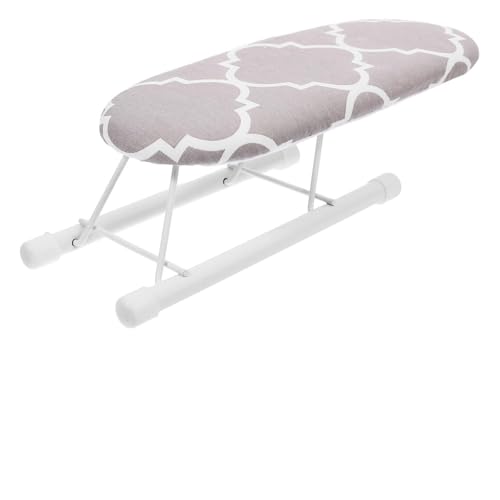 GALPADA Mini Tabla de Planchar Plegable para Mangas, Accesorio Portátil de Acero y Tela, Adecuado para Planchar en Viajes y Lavandería, Tamaño 26x11x8 Cm