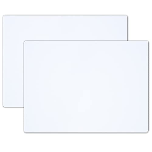 Image of 2 Pack Blank Magnets Magnets with Rounded Corners, Prevent Car Scratches & Dents (18x12)