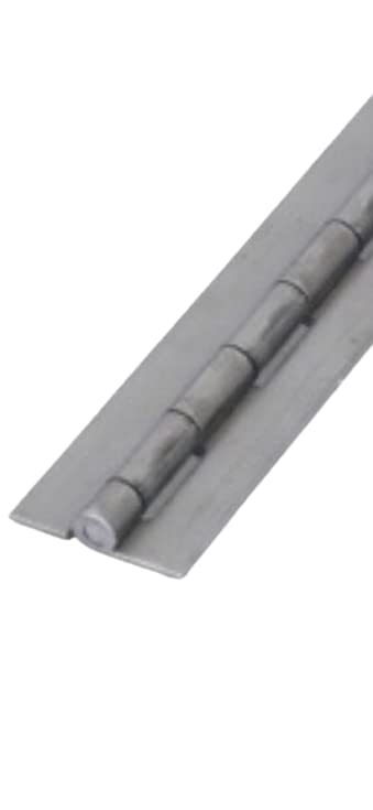 Charnière piano inox 1980mm x 32mm non percée pour montages sur mesure