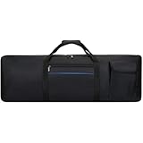 【Caractéristiques】 : Cet étui de rangement pour clavier électronique, léger, élégant, robuste étanche, protégera votre clavier électrique des rayures de saleté.