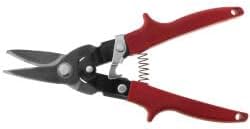 Max2000 Aviation Snips with Red Grip (Cuts Left)