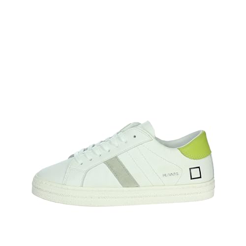 Baskets Bassa Blanc/vert D.A.T.E. J381 pour homme au style urbain