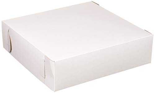 Southern Champion Lot of 10 Bakery or Cake Box, 9 x 9 x 2.5