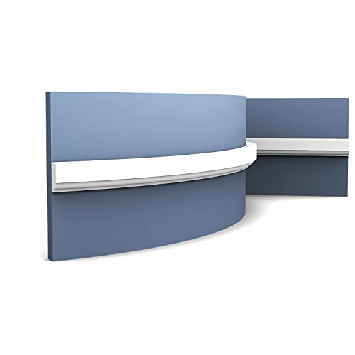 Moulure flexible P9050F Orac cimaise en polyuréthane pré-traité de 200cm - 2
