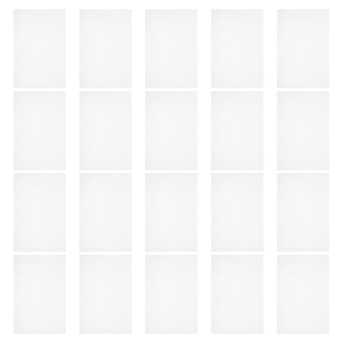 SMASOLO 20 Hojas Adhesivas Termofusibles para Planchar Telas Parche Adhesivo Termofusible Doble Cara para Costura y Manualidades Tamaño 20X30 CM Uso en Reparación y Patchwork