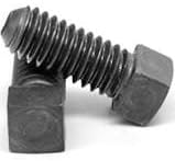 Square Head Set Screw, Flat Point, 3/4-10 x 2", Alloy Steel Case Hardened, Black Oxide, Full Thread (Quantity: 25) Coarse Thread, 3/4 inch Square Head Bolts, Length: 2 inch