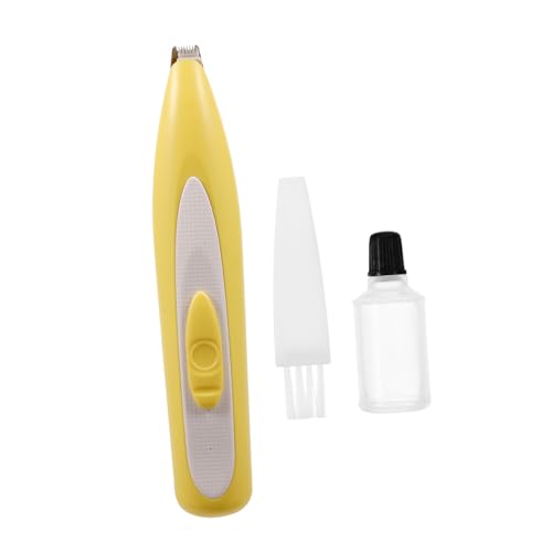 Hemoton Silent Pet Hair Trimmer Electric Dog Cat Clippers Professional Grooming Kit Battery-Powered Hair Removal for Dogs Cats