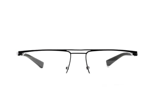 Image of 9860 Unisex Rectangle Half Rim Spectacle | Rectangle Shape Eyewear Frame | Modern Design | Everyday Fashion Accessory