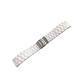Bracelet de montre à boucle déployante : élégant bracelet de rechange en silicone, jolis pour la famille et les , bracelet de montre en silicone