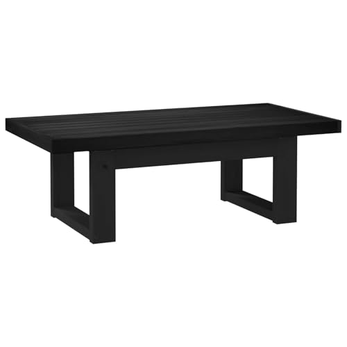 Table basse en pin massif NOAIN avec plateau fendu - 6